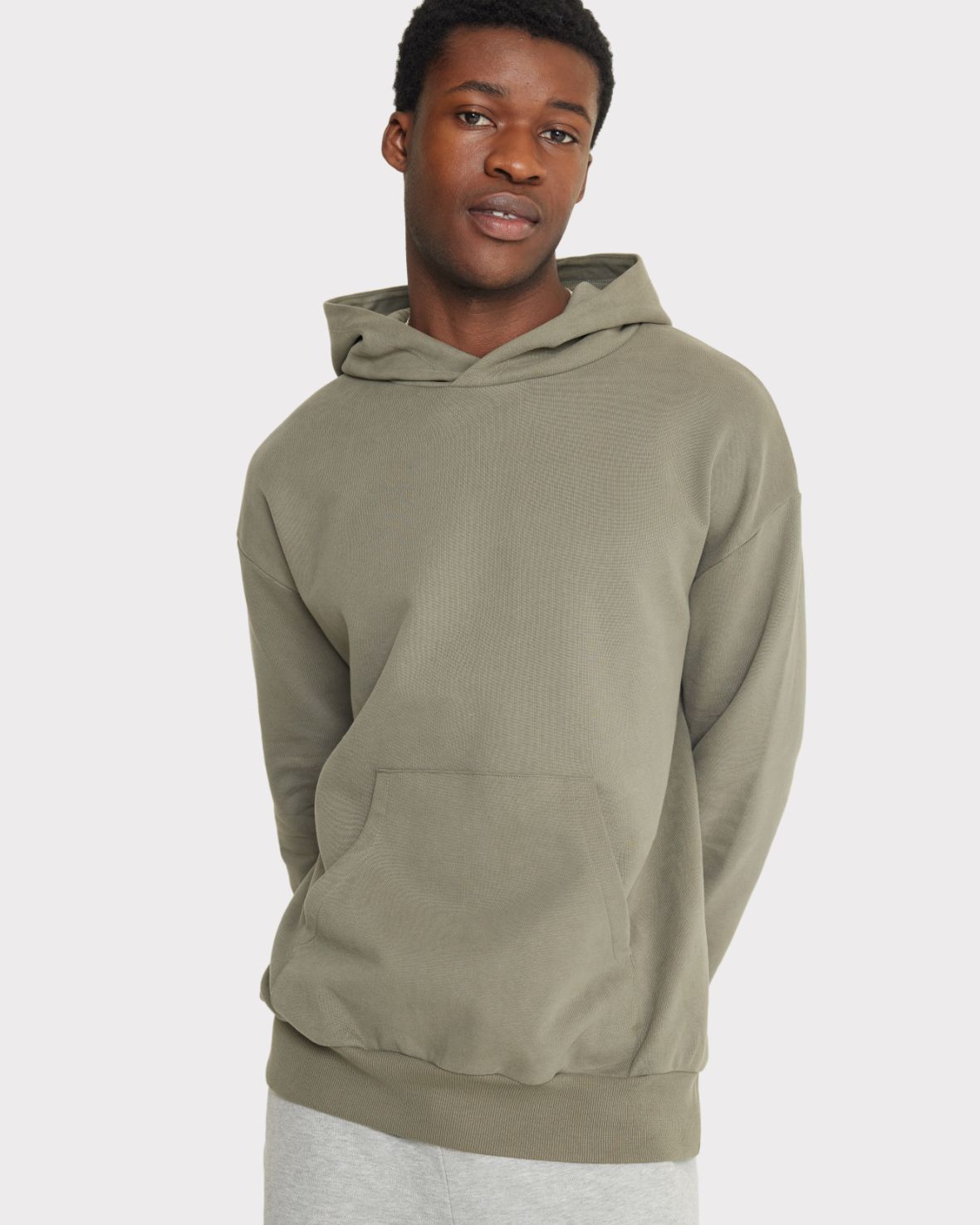 Organic Cotton Logo Embroidered Hoodie