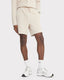 Corduroy Sweat Shorts - Grey