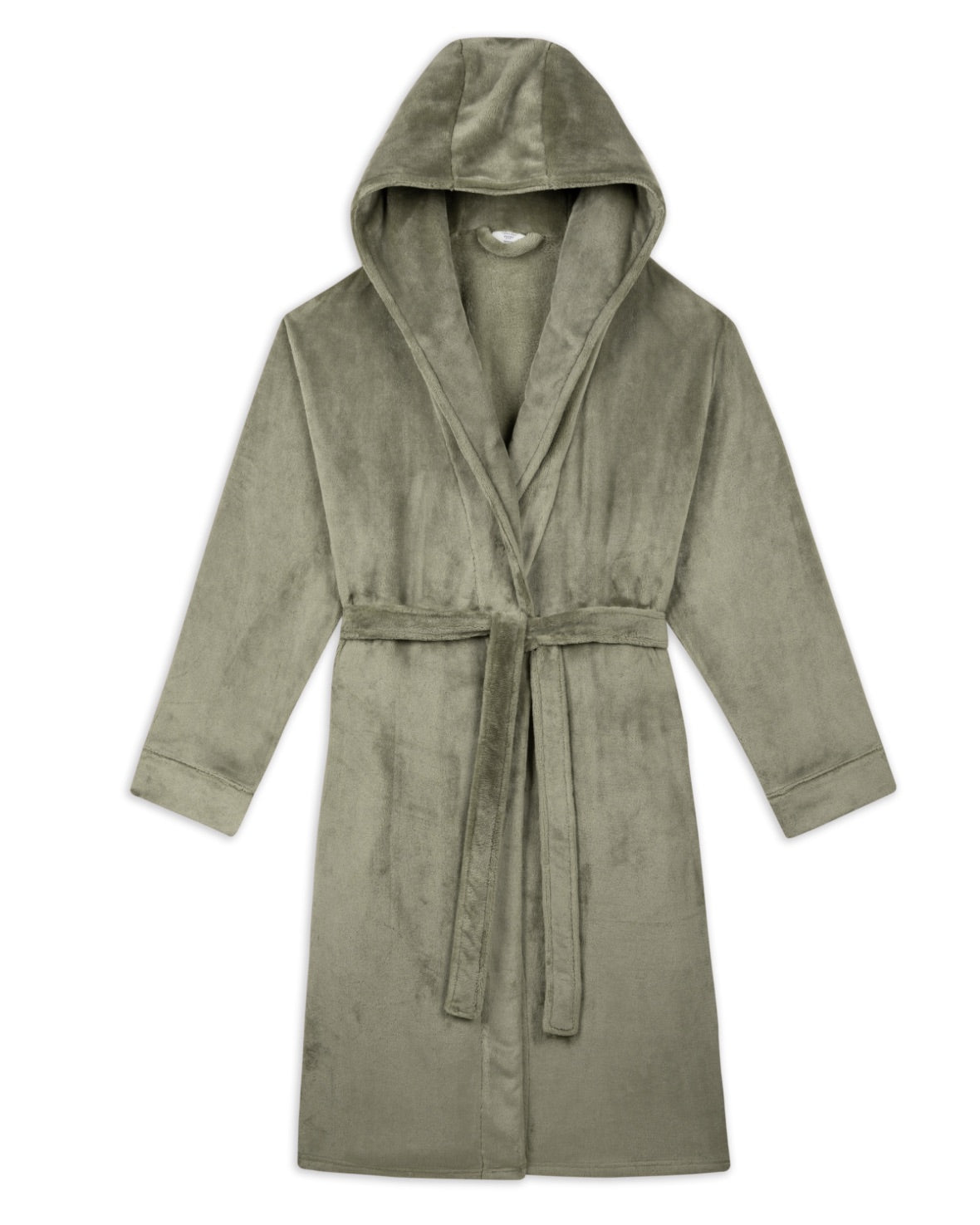 Fleece Dressing Gown - Sage