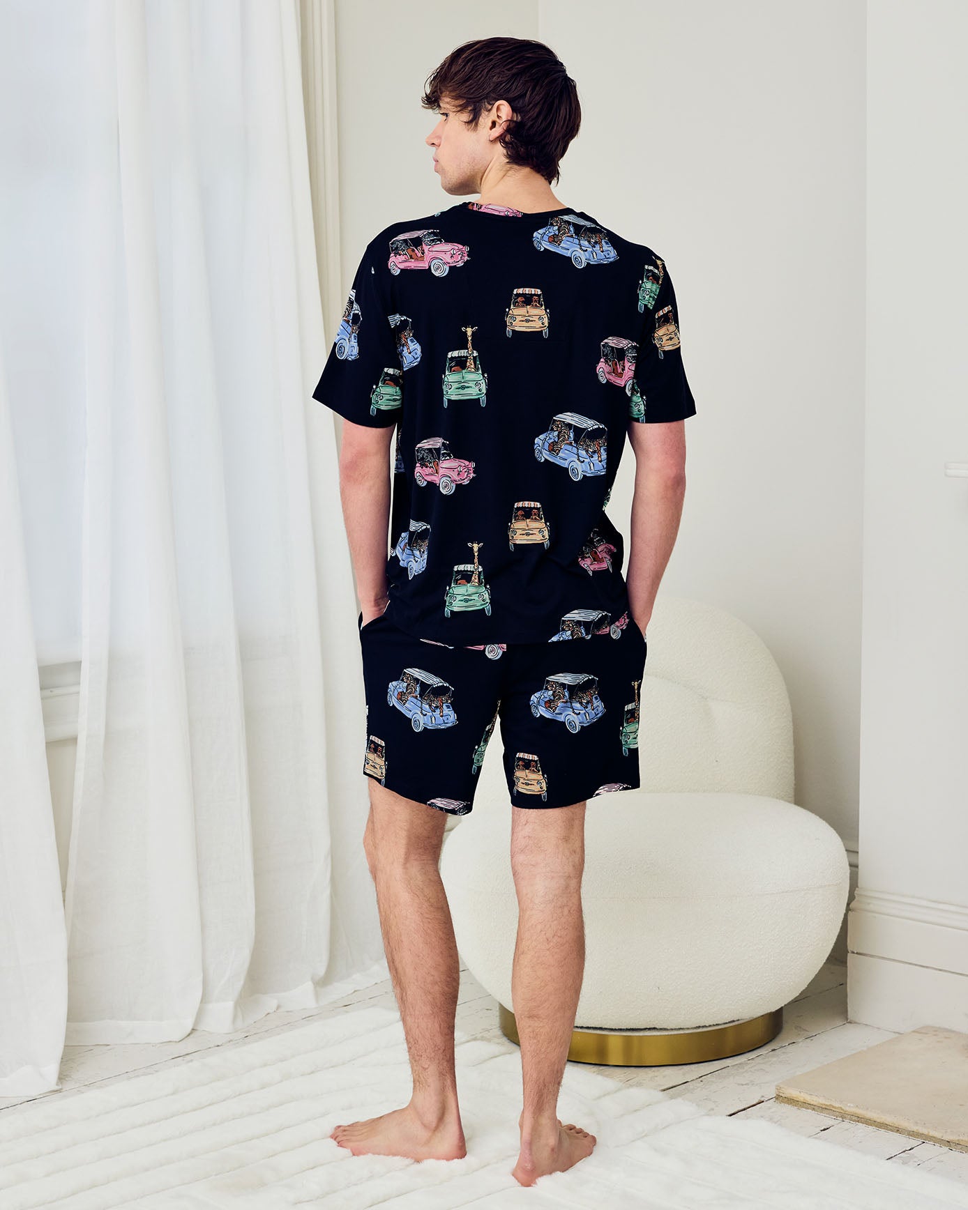 Safari Drive Print Short Pyjama Set