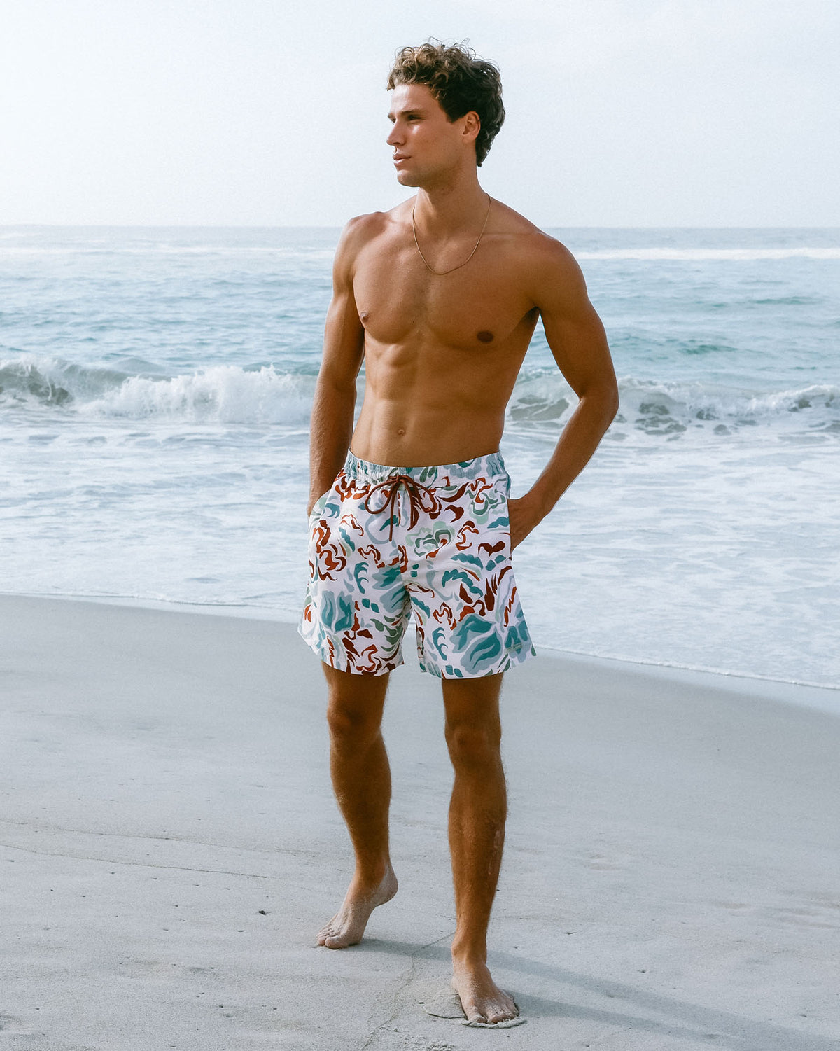 Mirage Print Swim Shorts