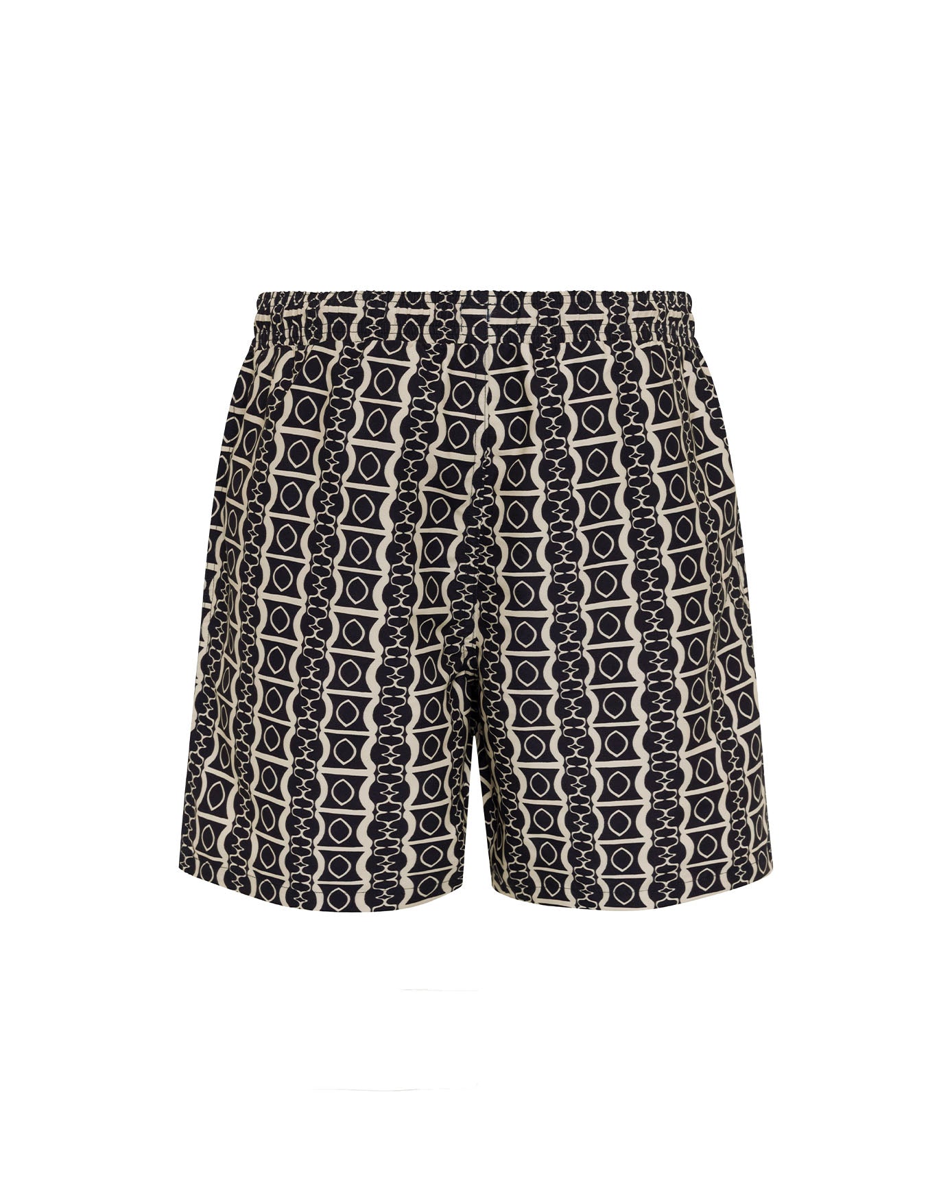 Optical Geo Print Swim Shorts