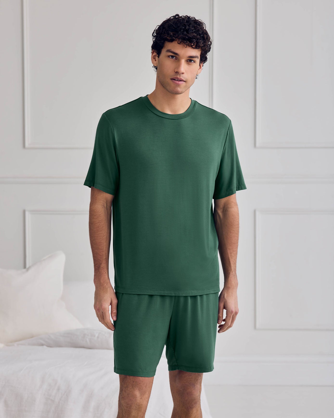 TENCEL™ Modal Crew Neck Short Pyjama Set