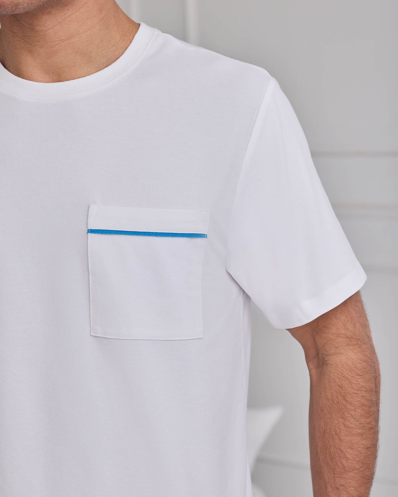 Organic Cotton Gingham Tropical Fruit Print Short Pyjama Set