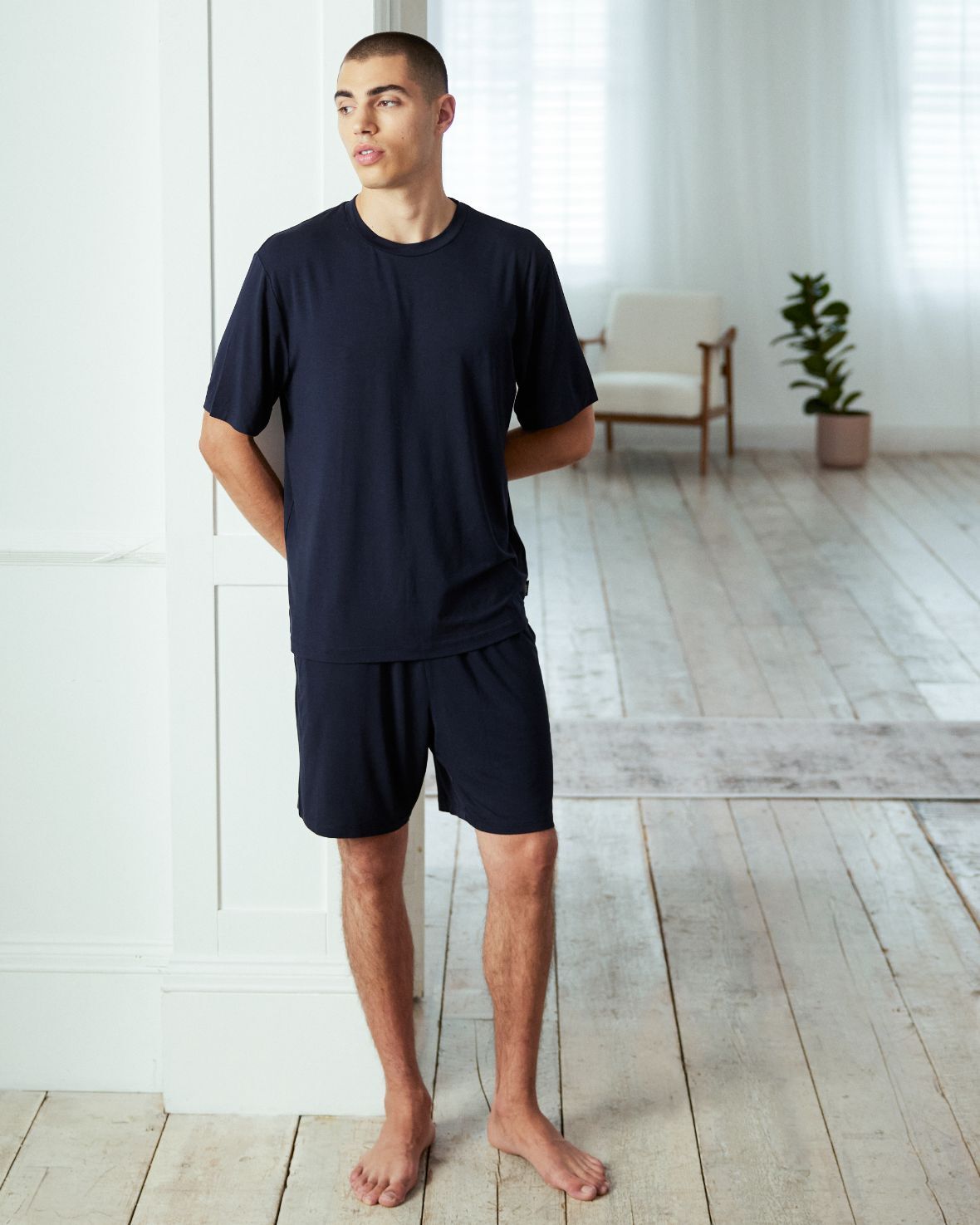 TENCEL™ Modal Crew Neck Short Pyjama Set