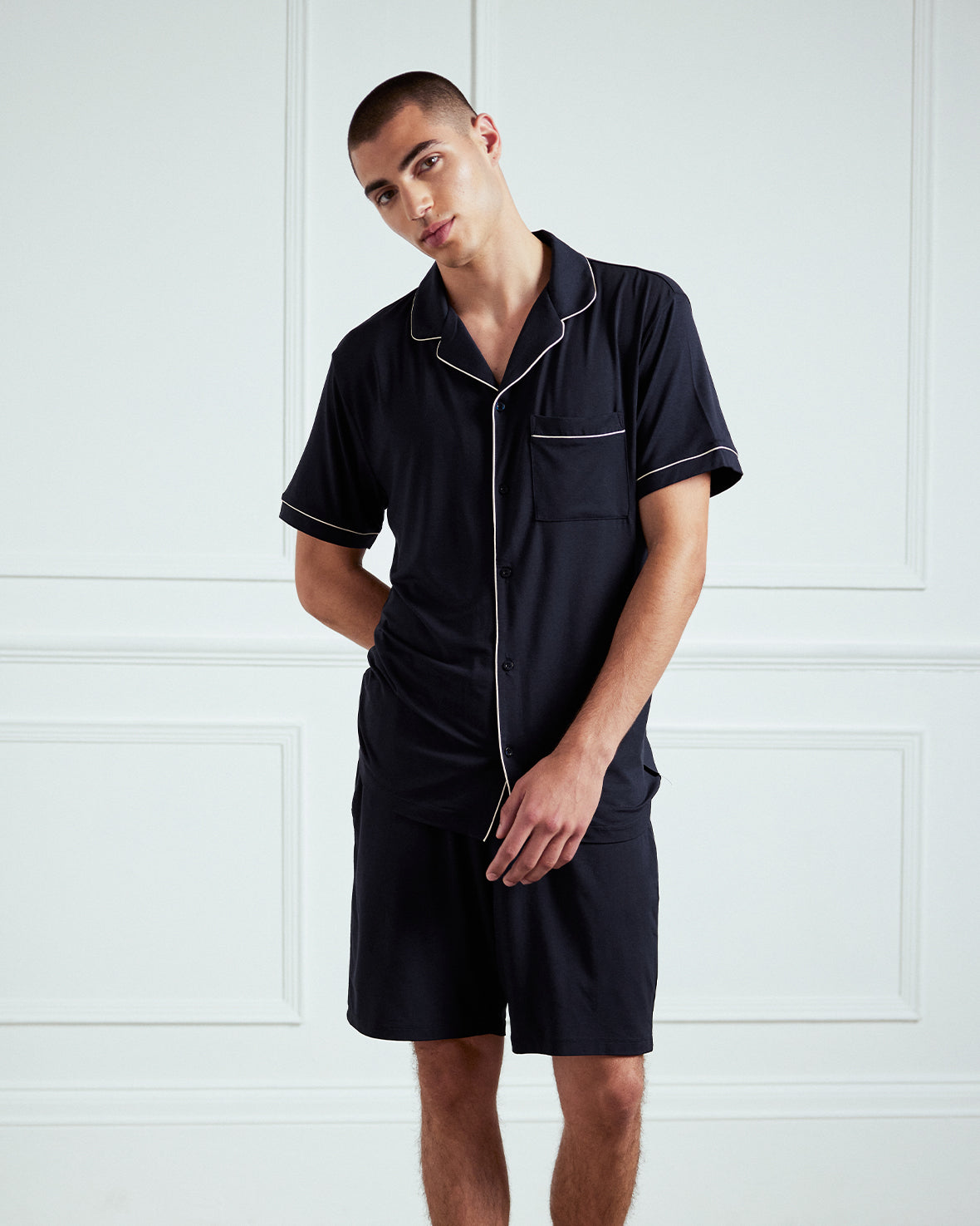 TENCEL™ Modal Button Up Short Pyjama Set