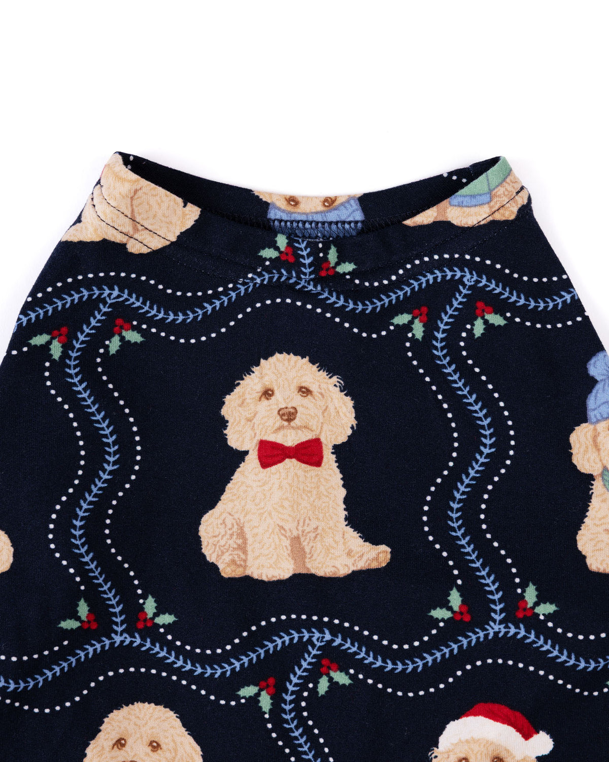Pets Christmas Chip the Cockapoo Portraits Print Pyjama T-Shirt