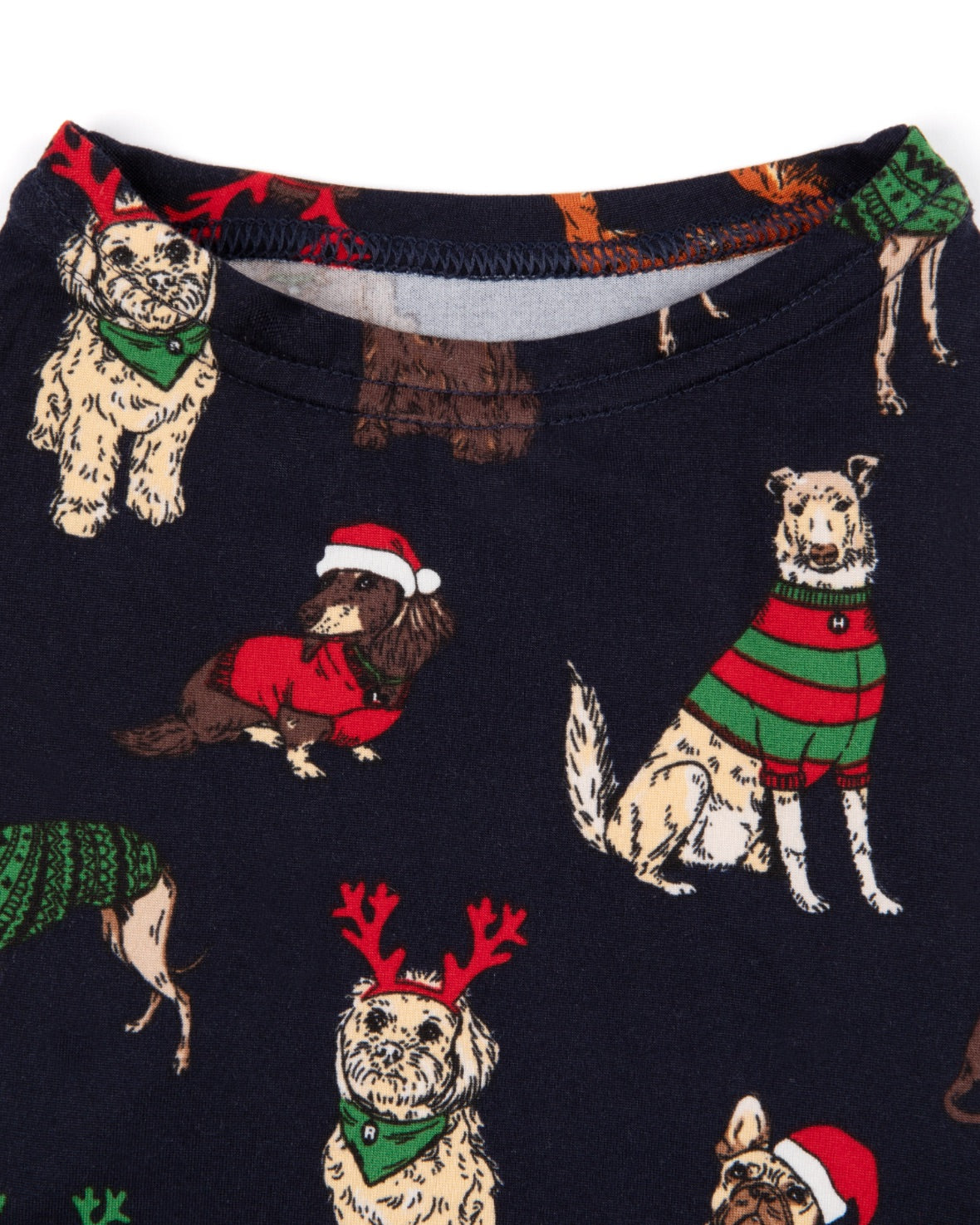 Pet 12 Dogs of Christmas Print Pyjama T-Shirt