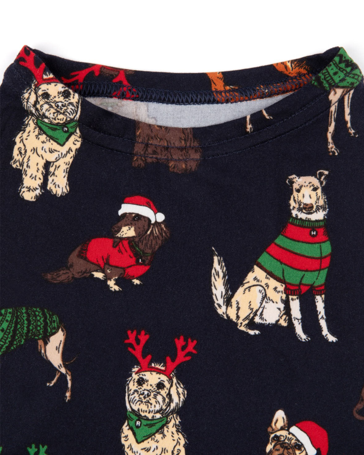 Pet 12 Dogs of Christmas Print Pyjama T-Shirt