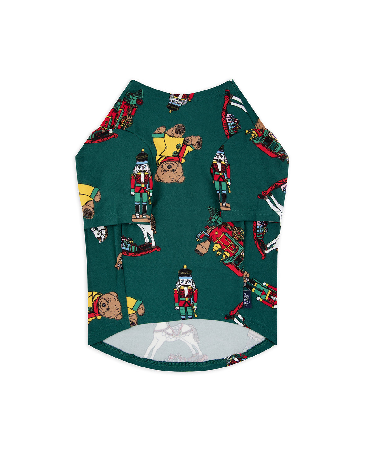 Pet Christmas Toys Print Pyjama T-shirt