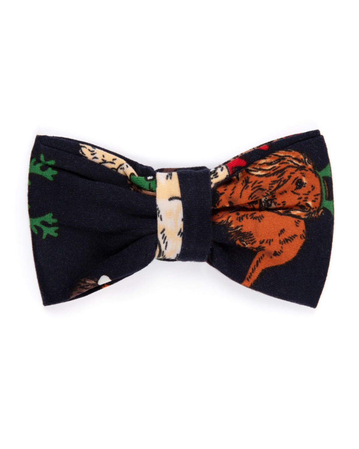 Pet 12 Dogs of Christmas Print Bow Tie