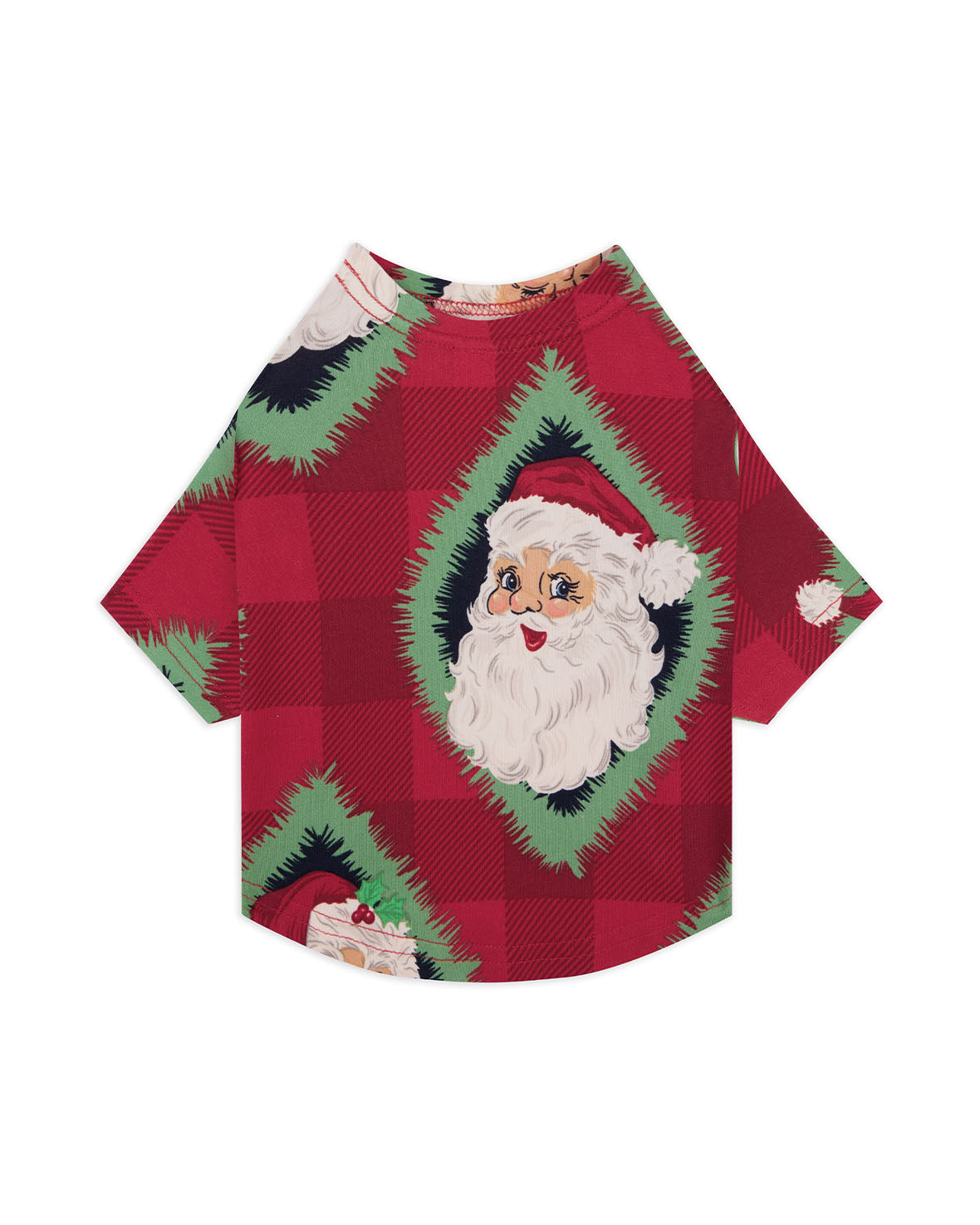 Pets Christmas Jolly Santa Print Pyjama T-Shirt
