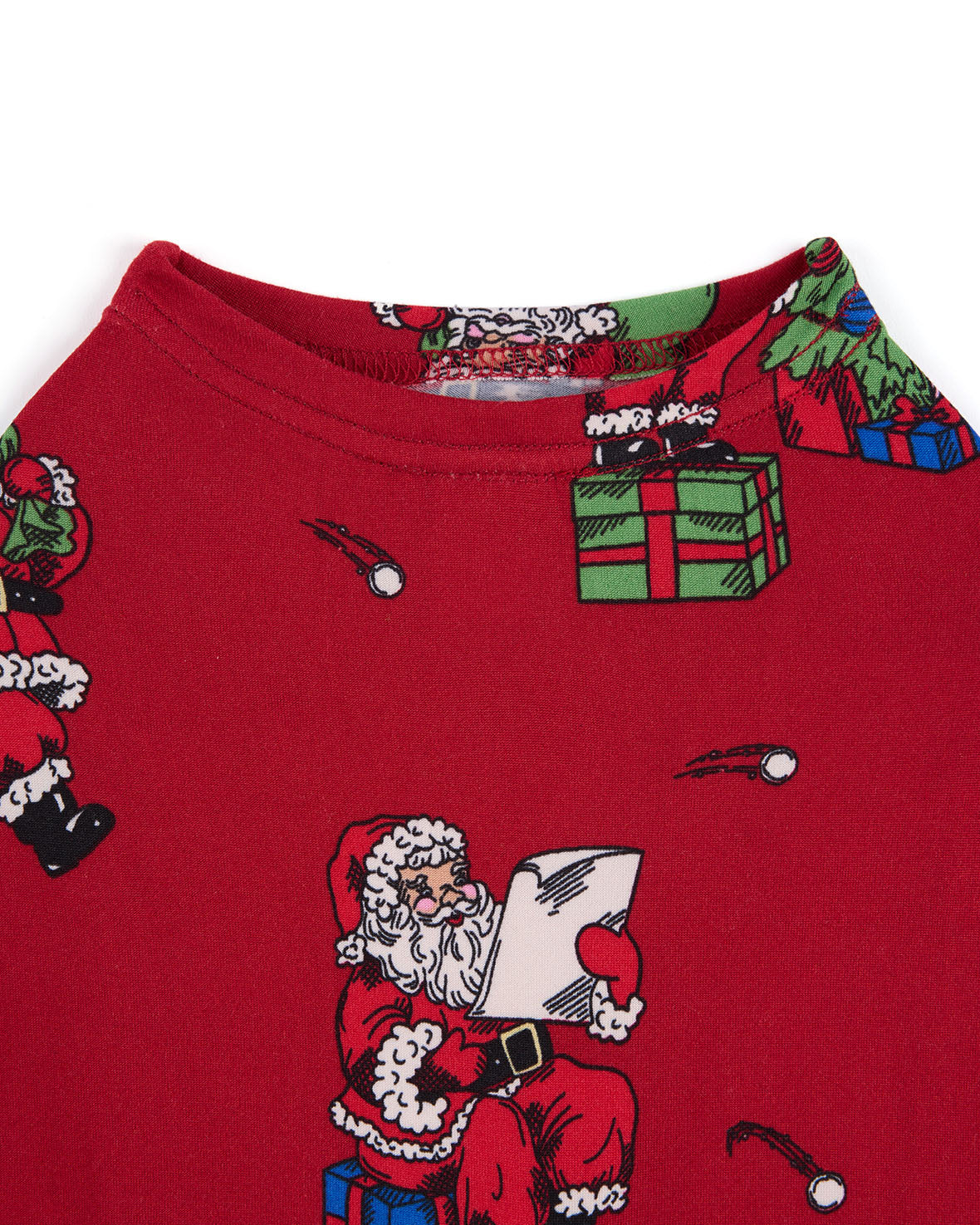 Pets Christmas Santa Snowball Print Pyjama T-Shirt