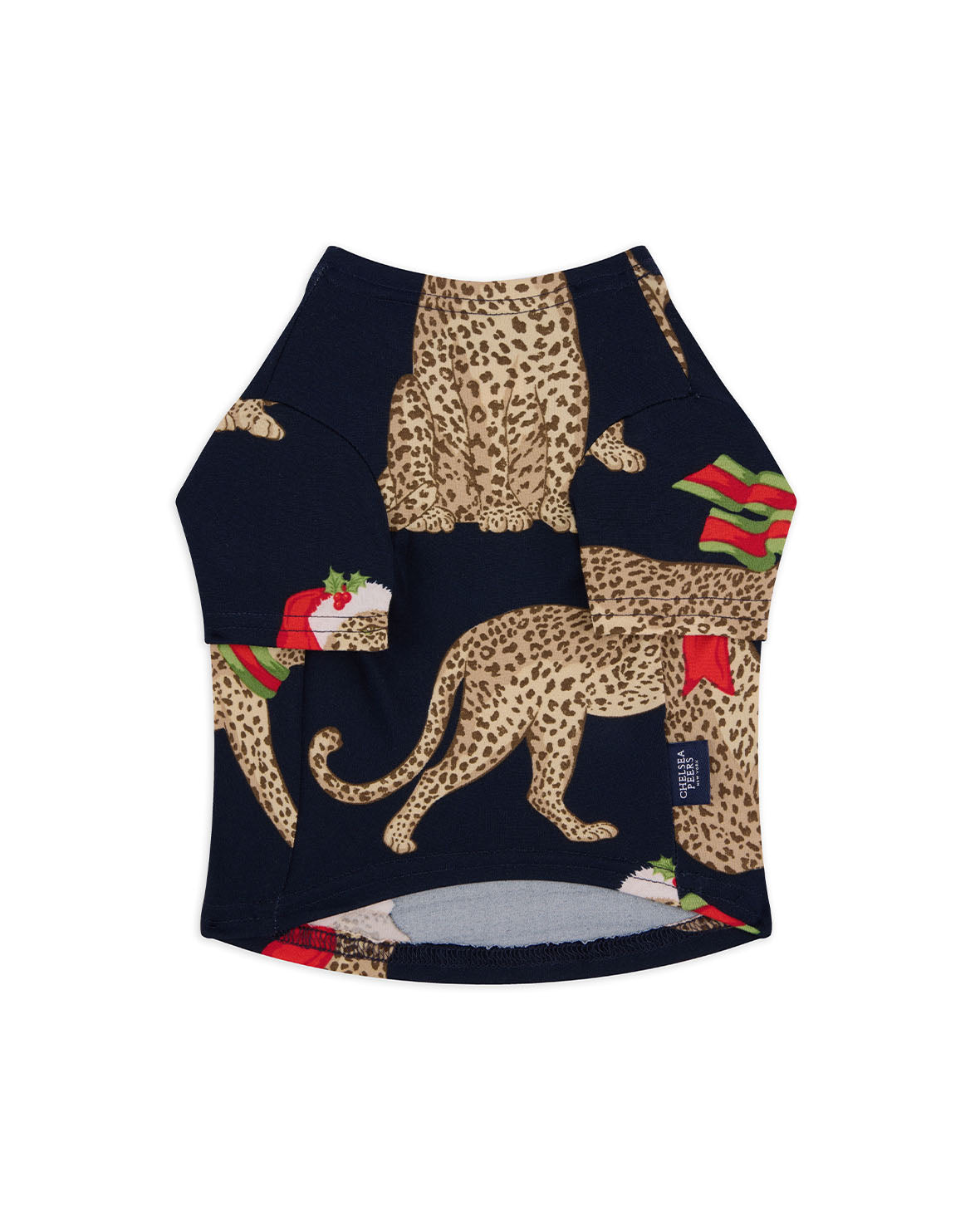 Pets Christmas Leopard Print Pyjama T-Shirt