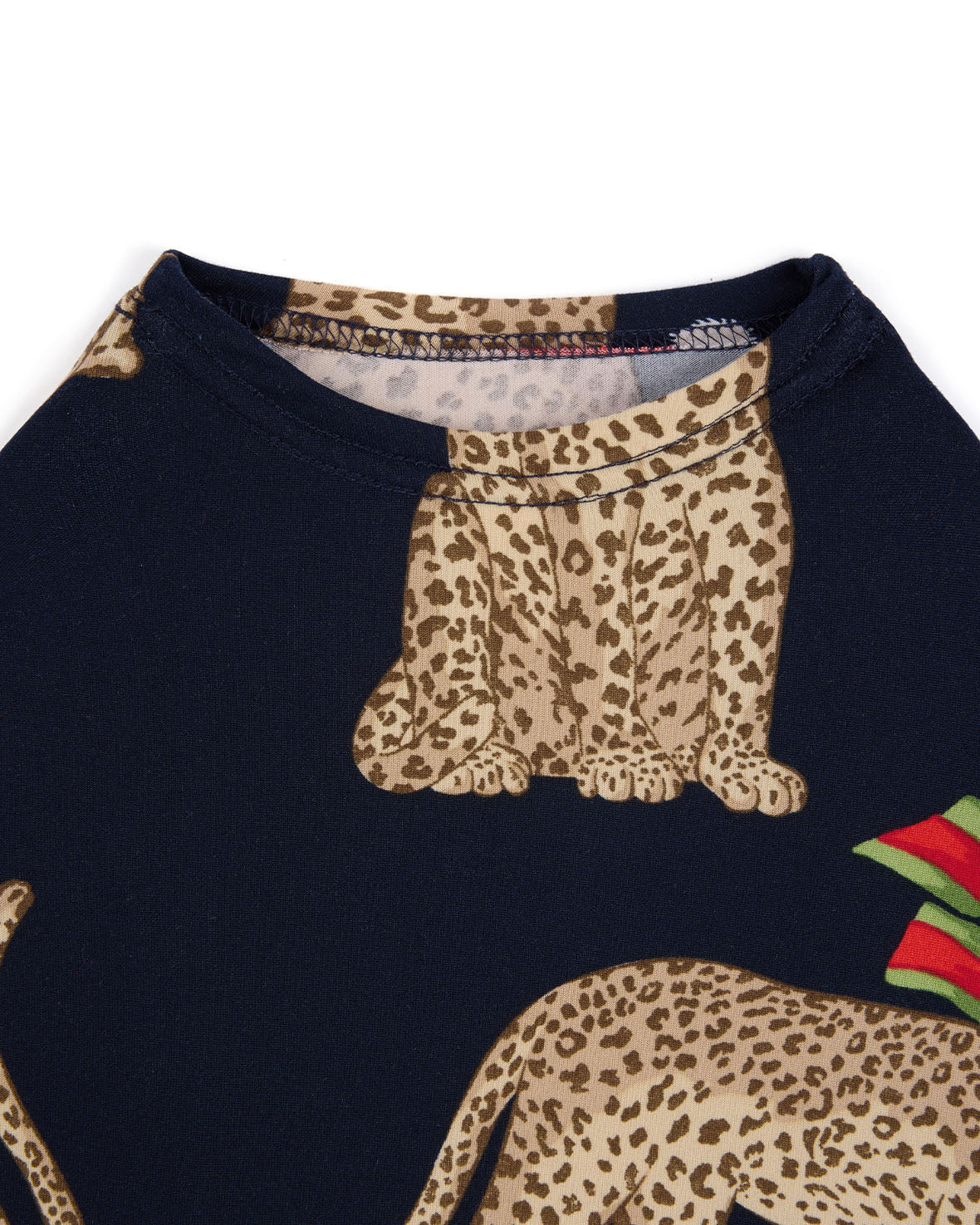 Pets Christmas Leopard Print Pyjama T-Shirt