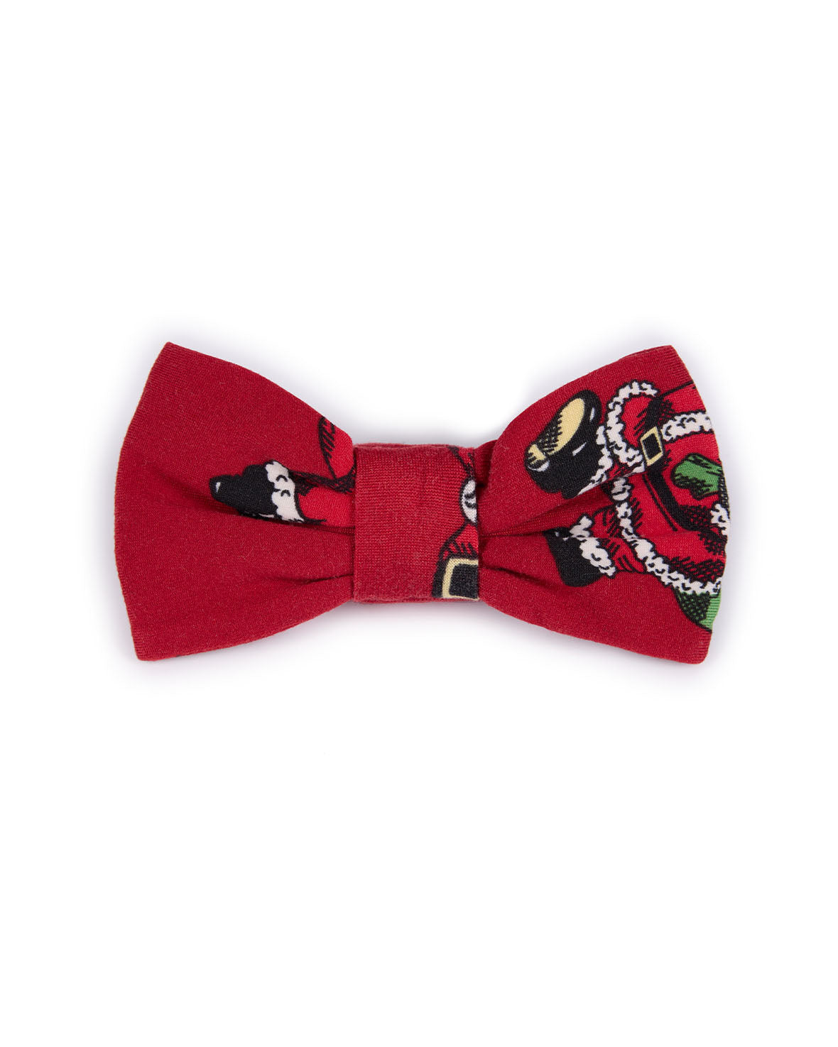 Pets Christmas Santa Snowball Print Bow-Tie
