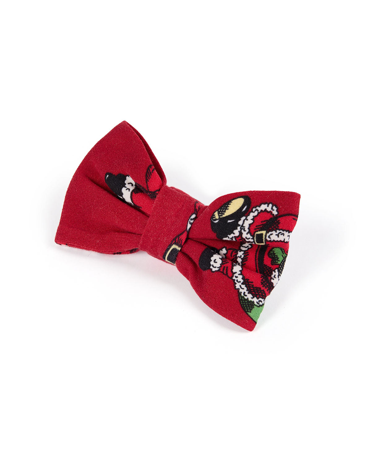 Pets Christmas Santa Snowball Print Bow-Tie