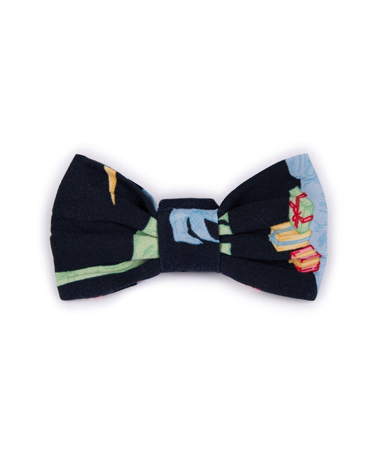 Pets Christmas Dinosaur Print Bow Tie