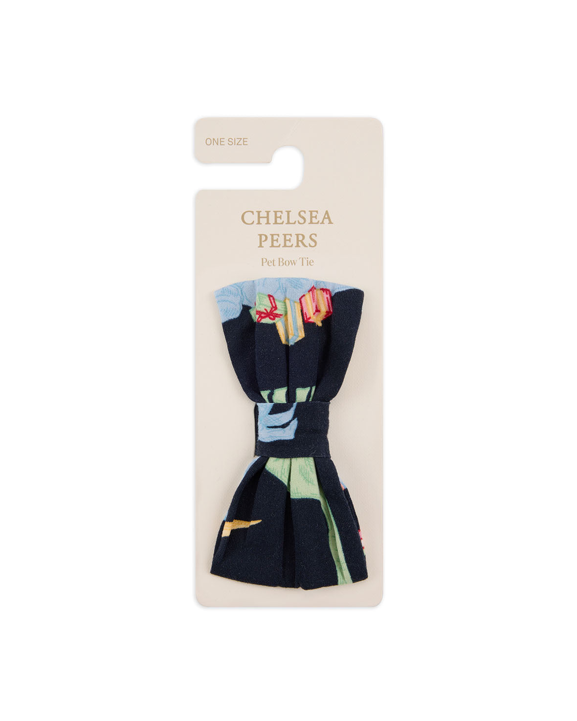 Pets Christmas Dinosaur Print Bow Tie