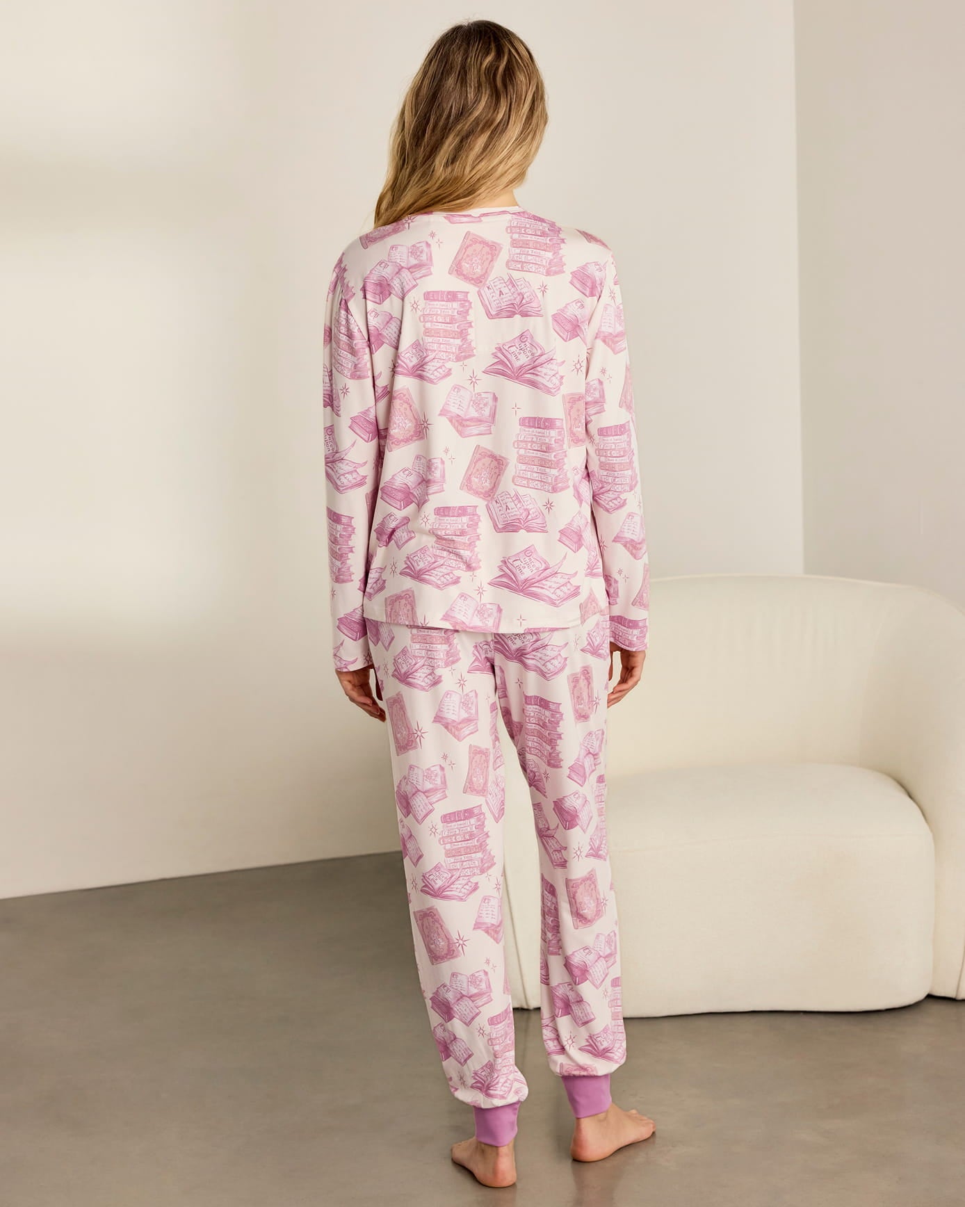 Bedtime Stories Print Long Pyjama Set