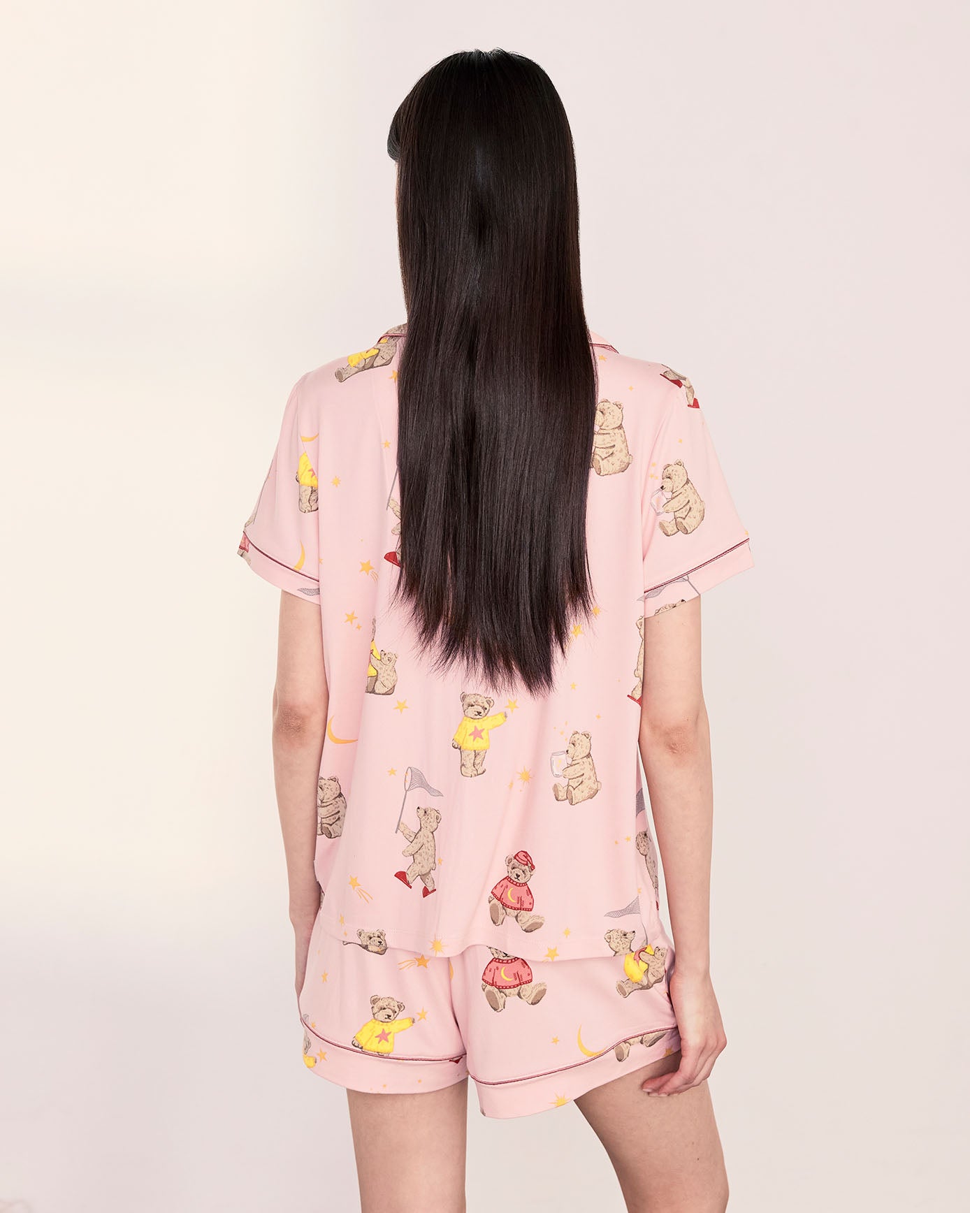 Celestial Bear Print Short Pyjama Set