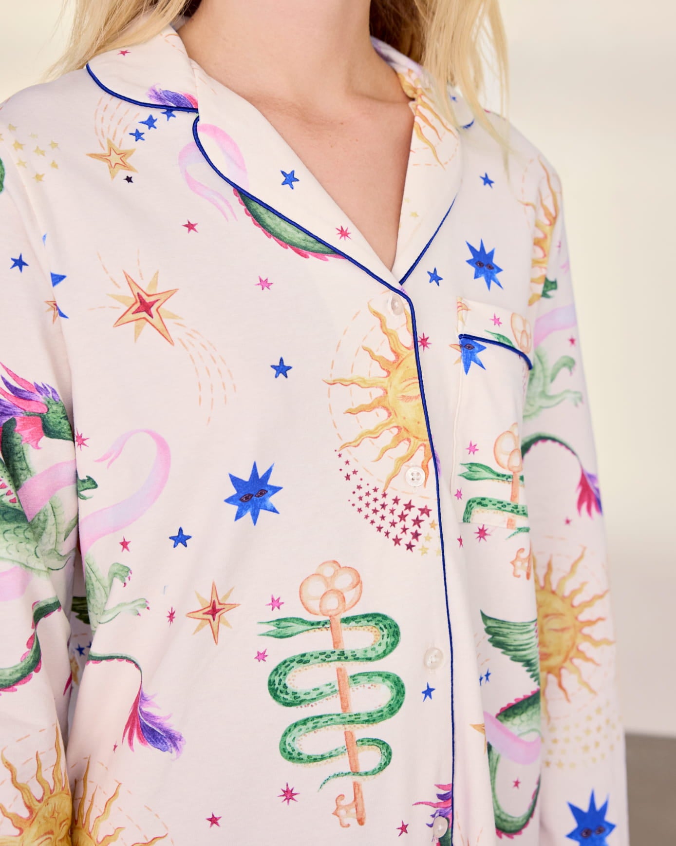 Organic Cotton Mythical Dragon Nightshirt