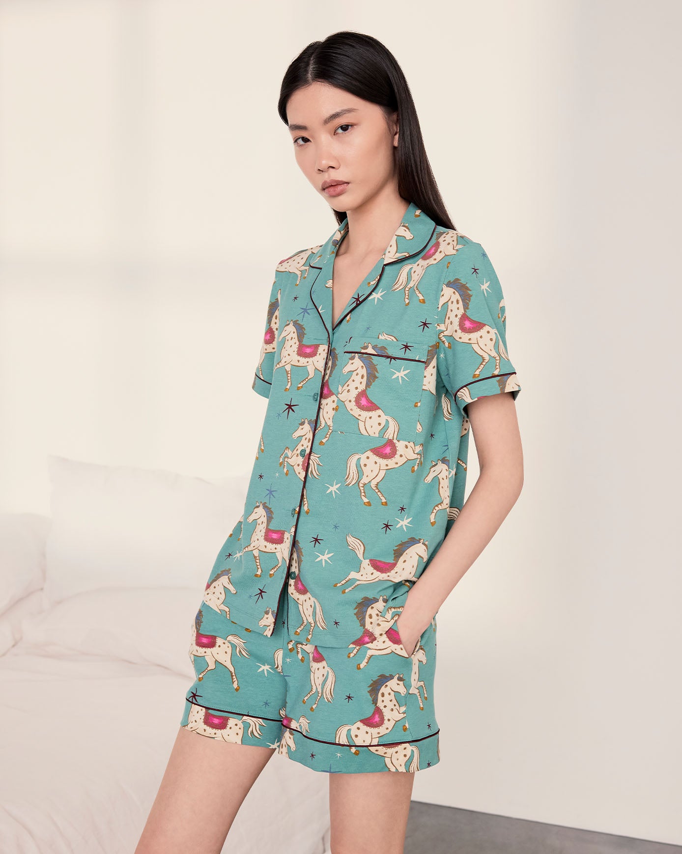 model note: Jiaya is 5'8" and is wearing a UK 10