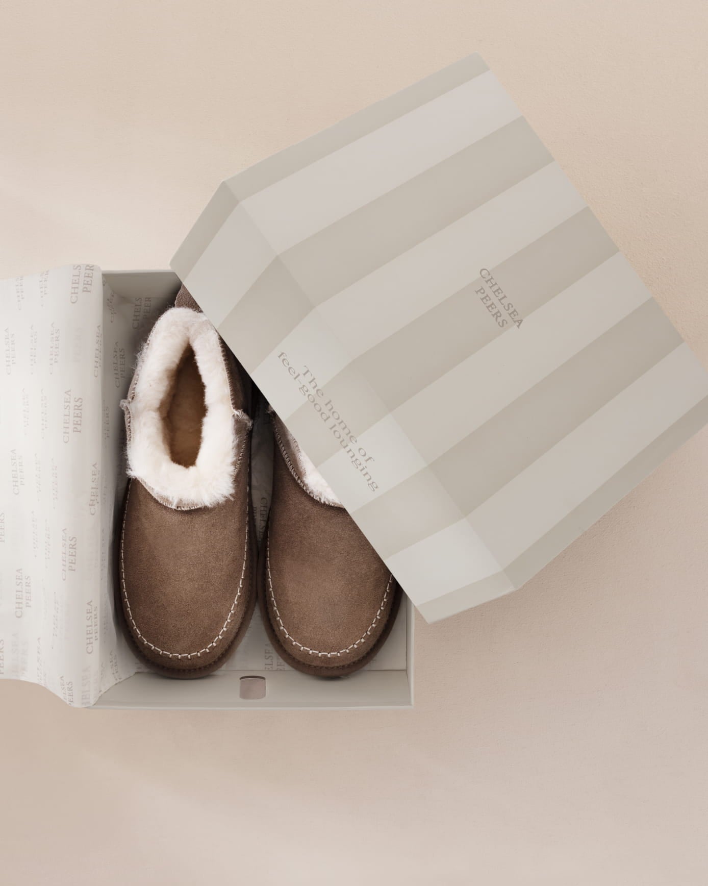 Suede Cowhide Mini Boot - Camel