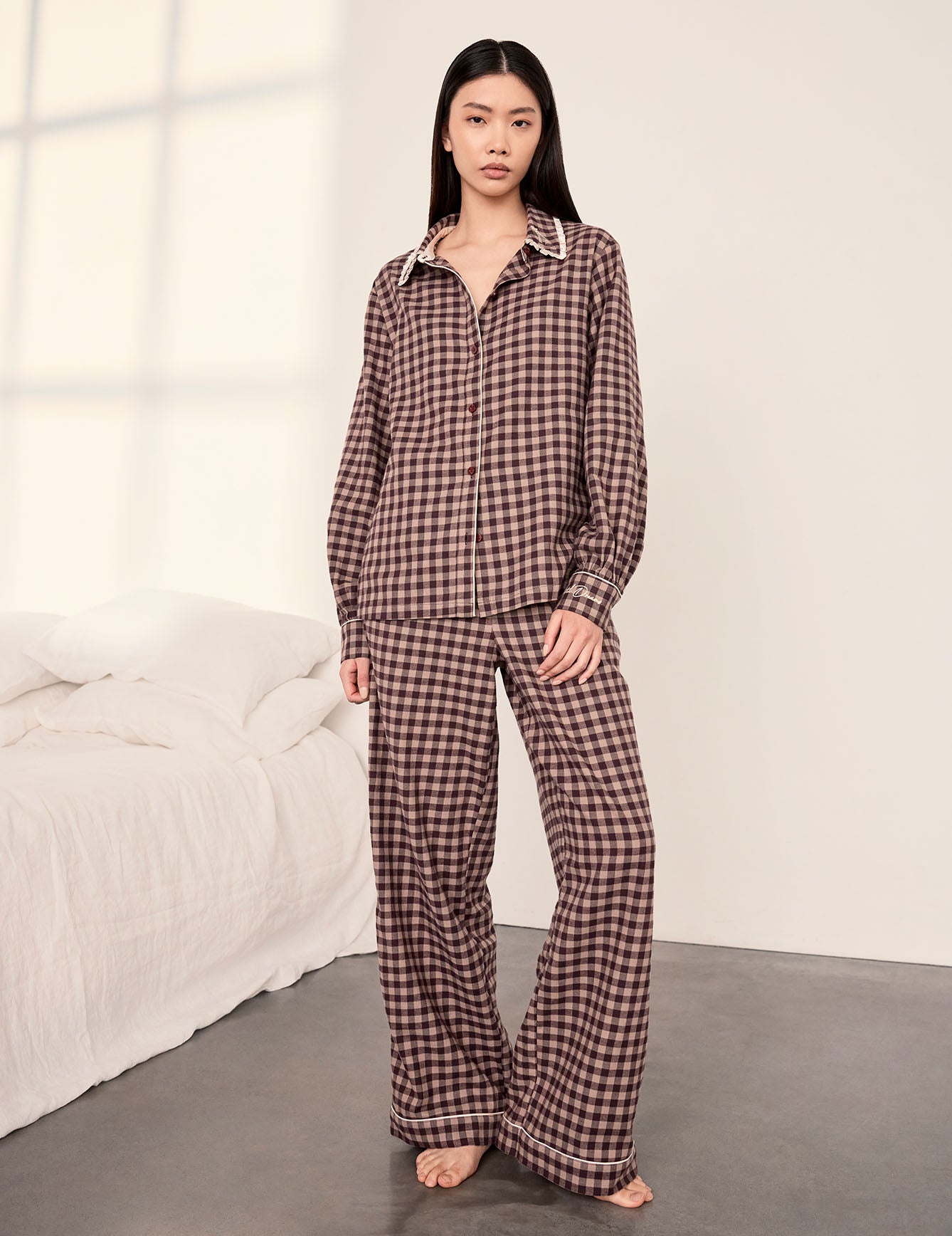 model note: Jiaya is 5'8" and is wearing a UK 10