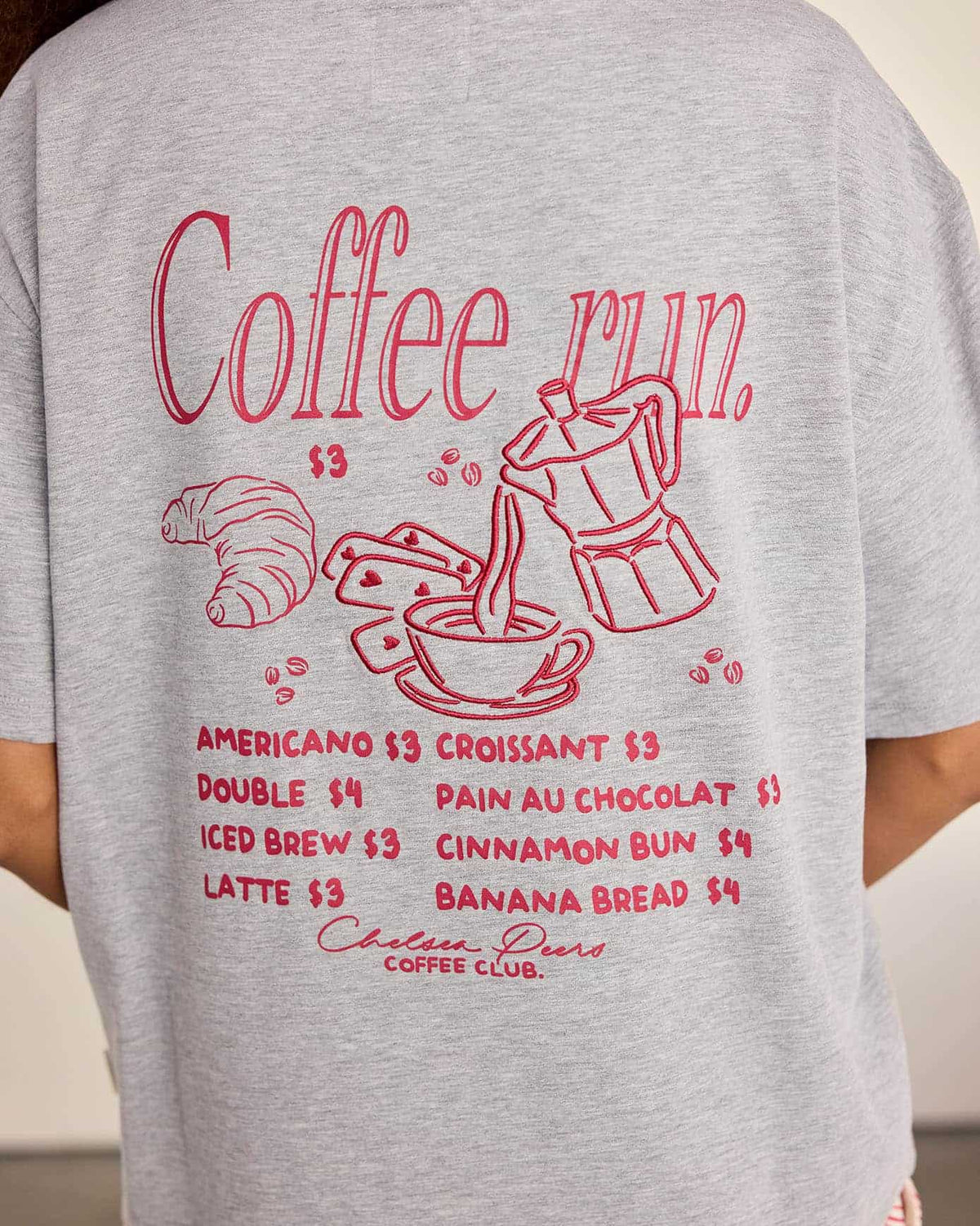 Organic Cotton Coffee Run Print Short Pyjama Set
