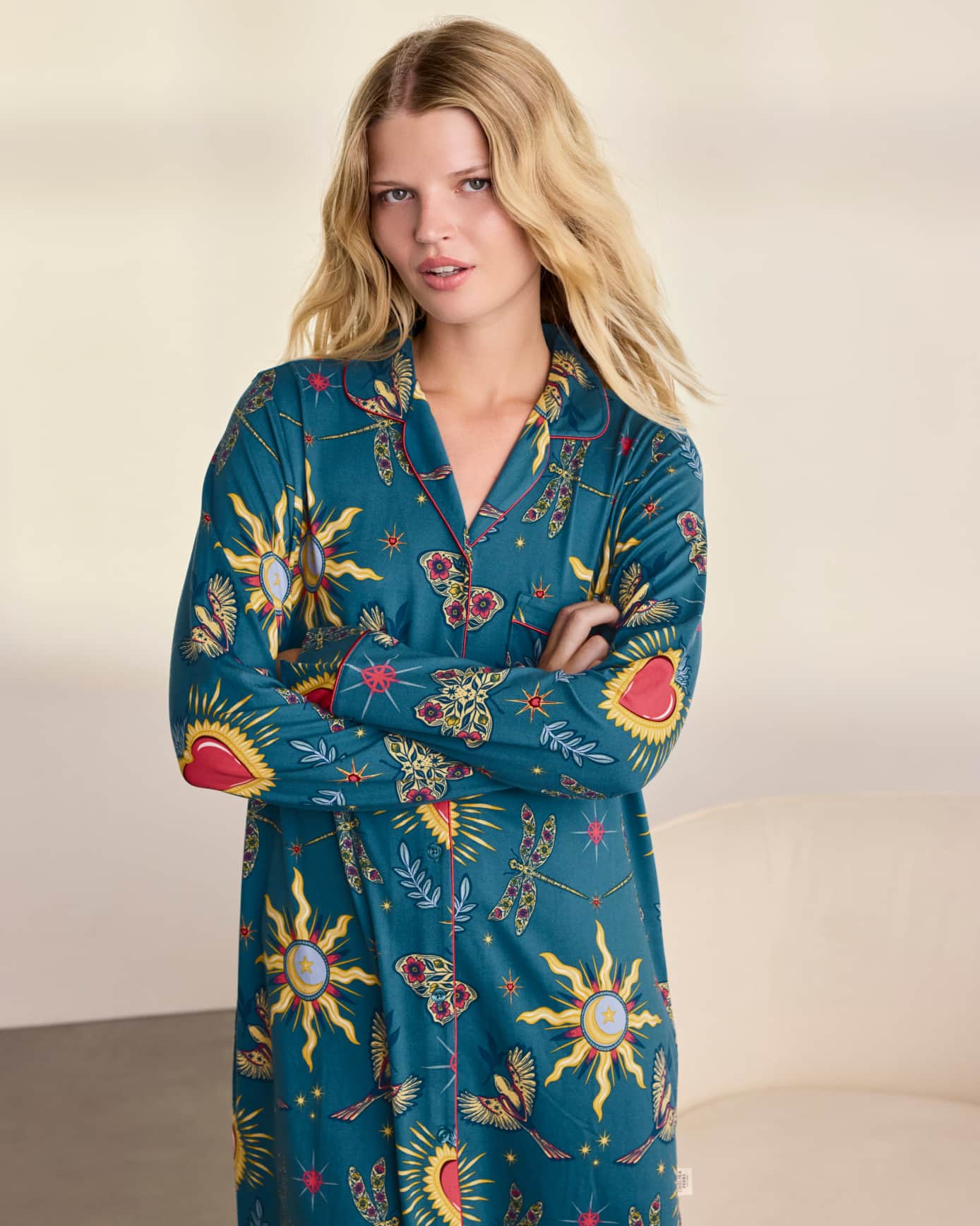 Enchanted Glade Print Nightshirt