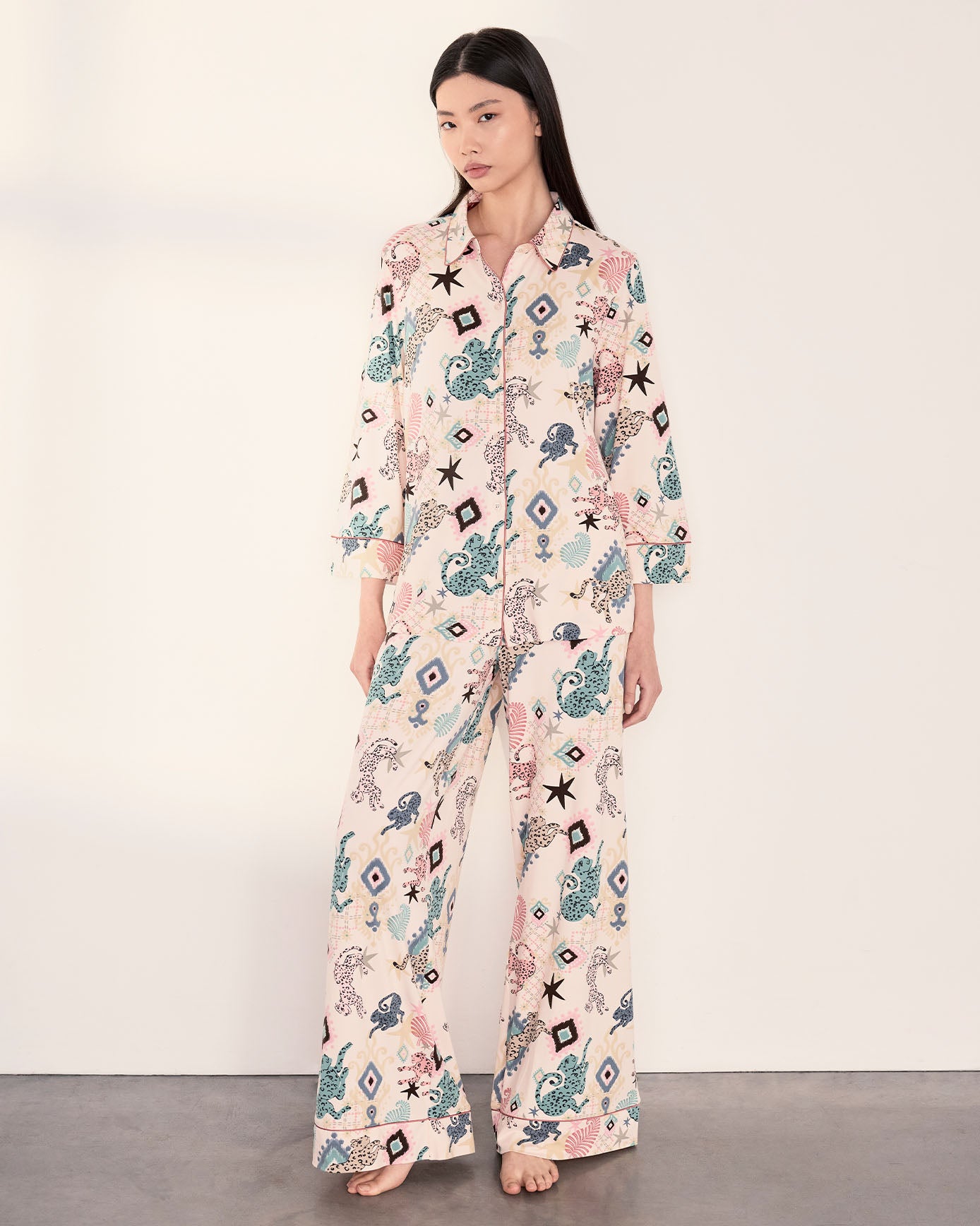 model note: Jiaya is 5'8" and is wearing a UK 10
