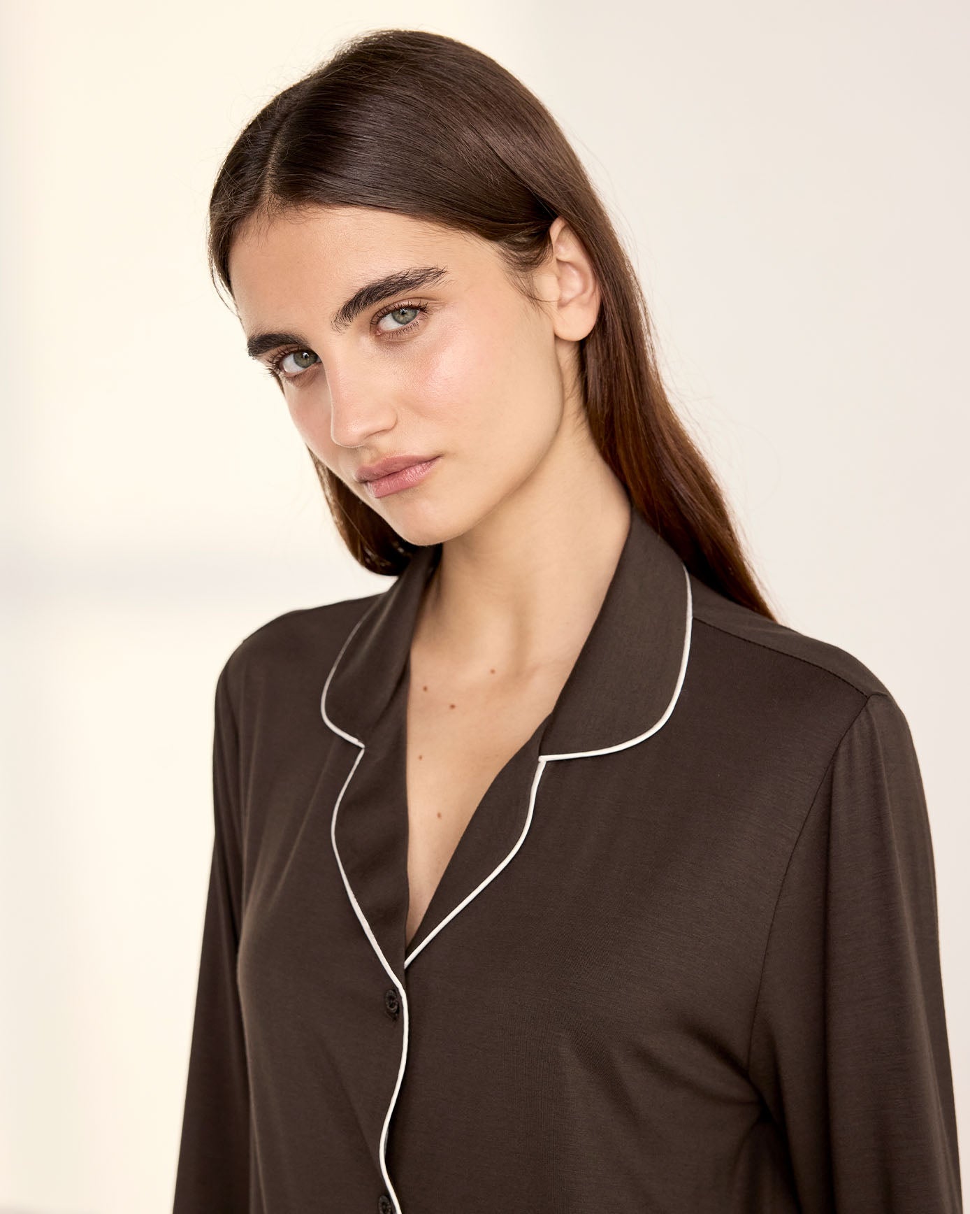 TENCEL™ Modal Nightshirt - Brown