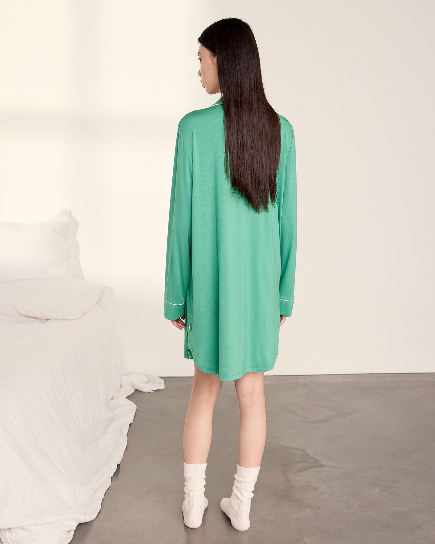 TENCEL™ Modal Nightshirt - Teal