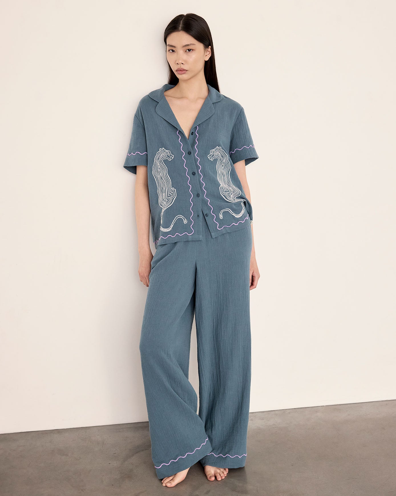 model note: Jiaya is 5'8" and is wearing a UK 10