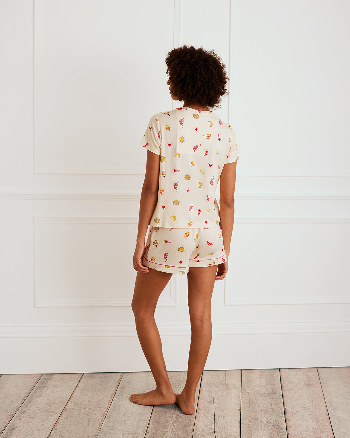 Desert Icons Print Short Pyjama Set