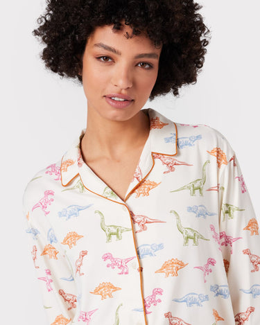 Dinosaur Print Short Pyjama Set