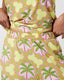 Geometric Palm Cami Cropped Pyjama Set