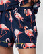 Flamingo Print Cami Short Pyjama Set