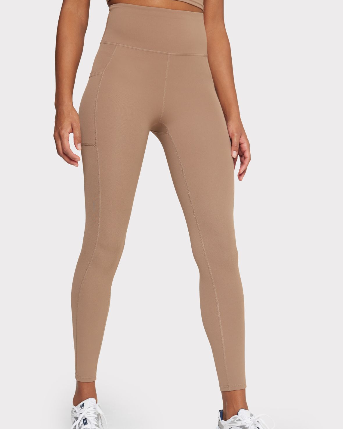 Soft + Stretch High-Rise Leggings - Mocha