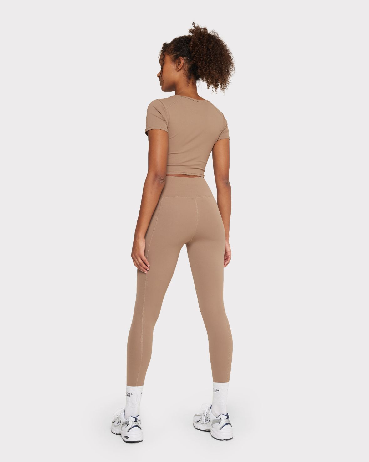 Soft + Stretch High-Rise Leggings - Mocha