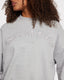 Organic Cotton Logo Embroidered Sweatshirt - Grey