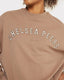 Organic Cotton Logo Embroidered Sweatshirt - Mocha