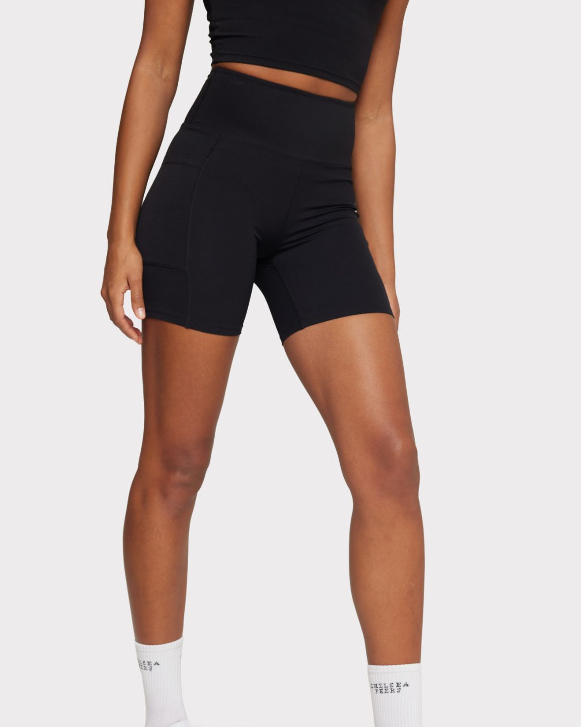 Soft + Stretch High-Rise Cycling Shorts