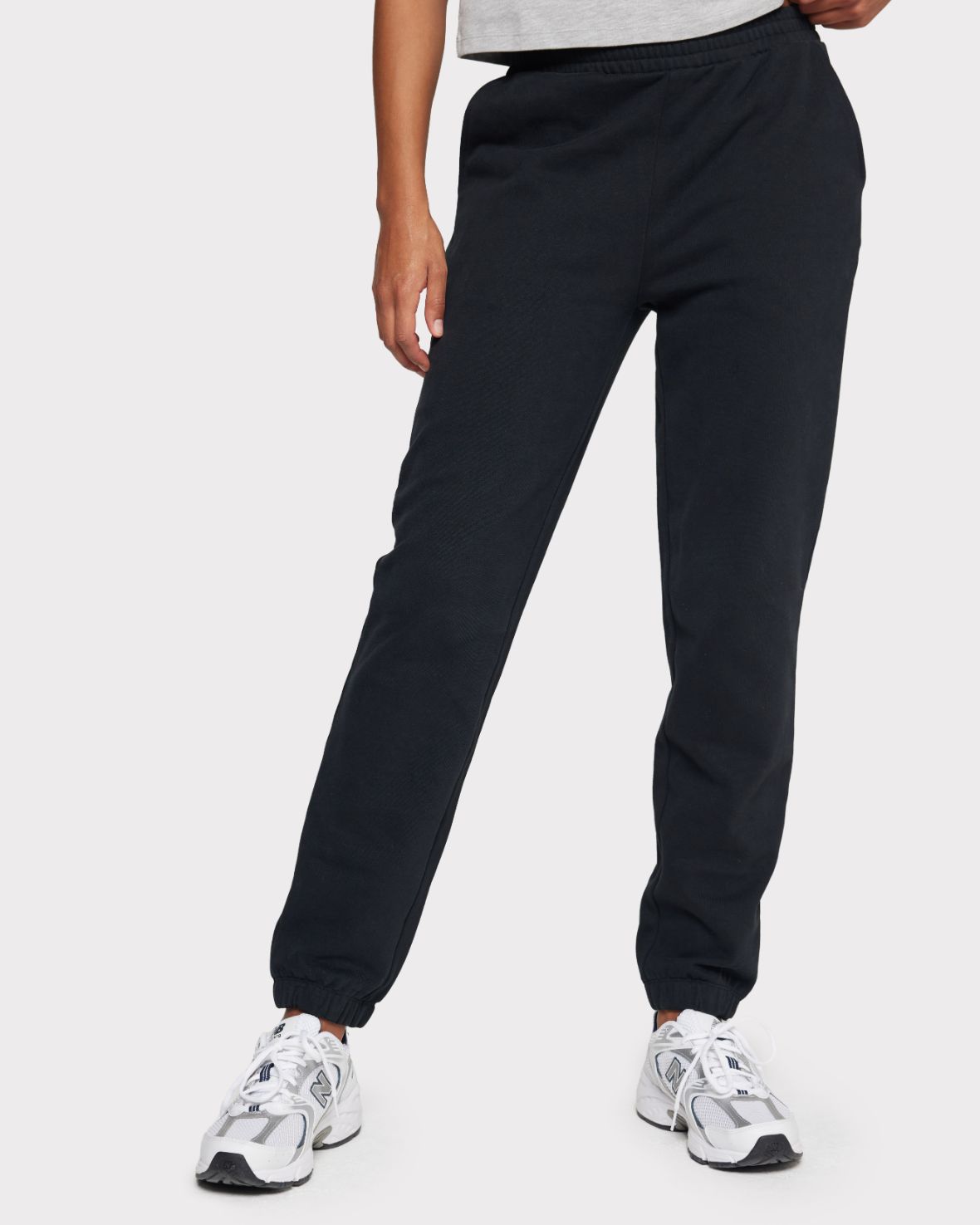 Organic Cotton Joggers - Black