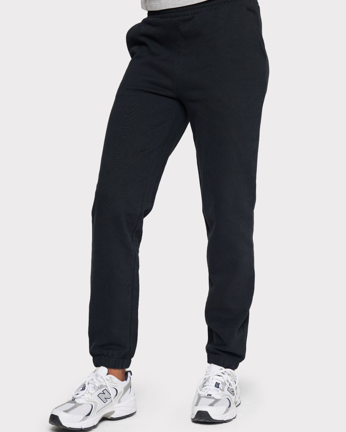 Organic Cotton Joggers - Black