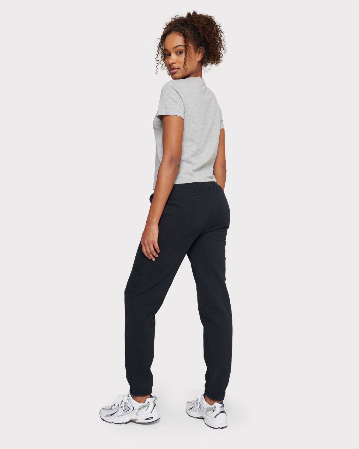 Organic Cotton Joggers - Black