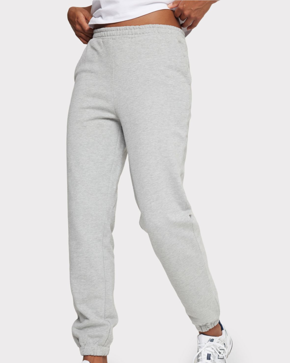 Organic Cotton Joggers - Grey