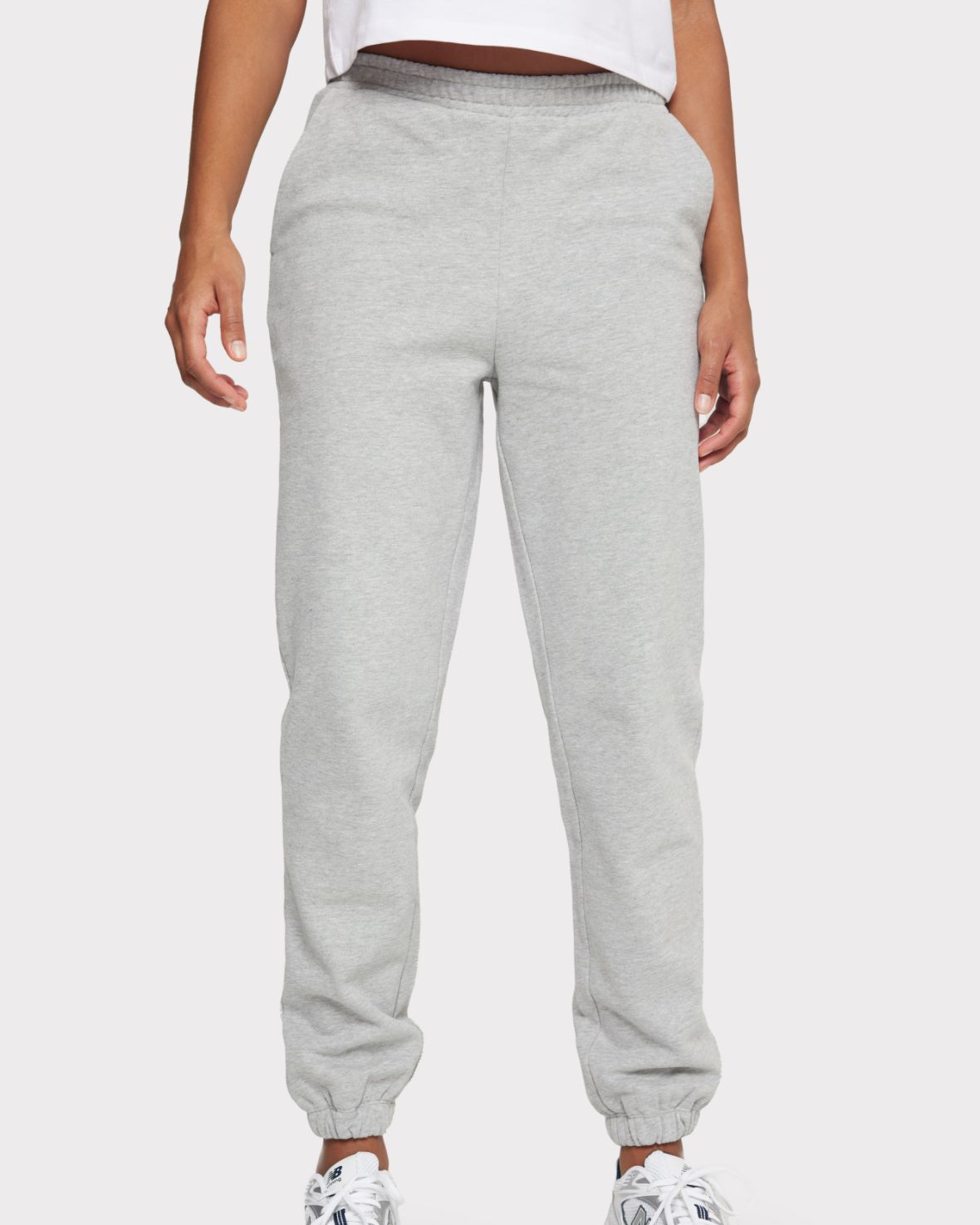 Organic Cotton Joggers - Grey