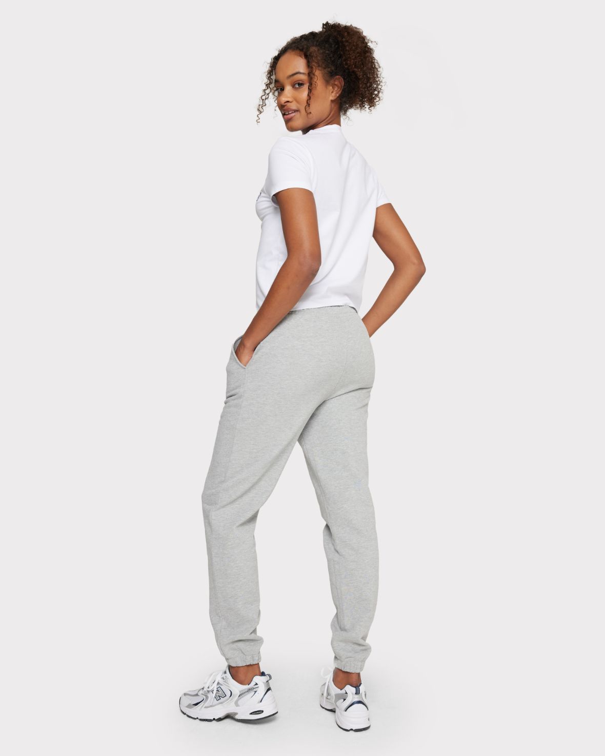 Organic Cotton Joggers - Grey